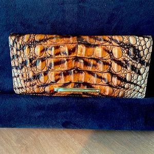 Beautiful tiger stripe Brahmin wallet